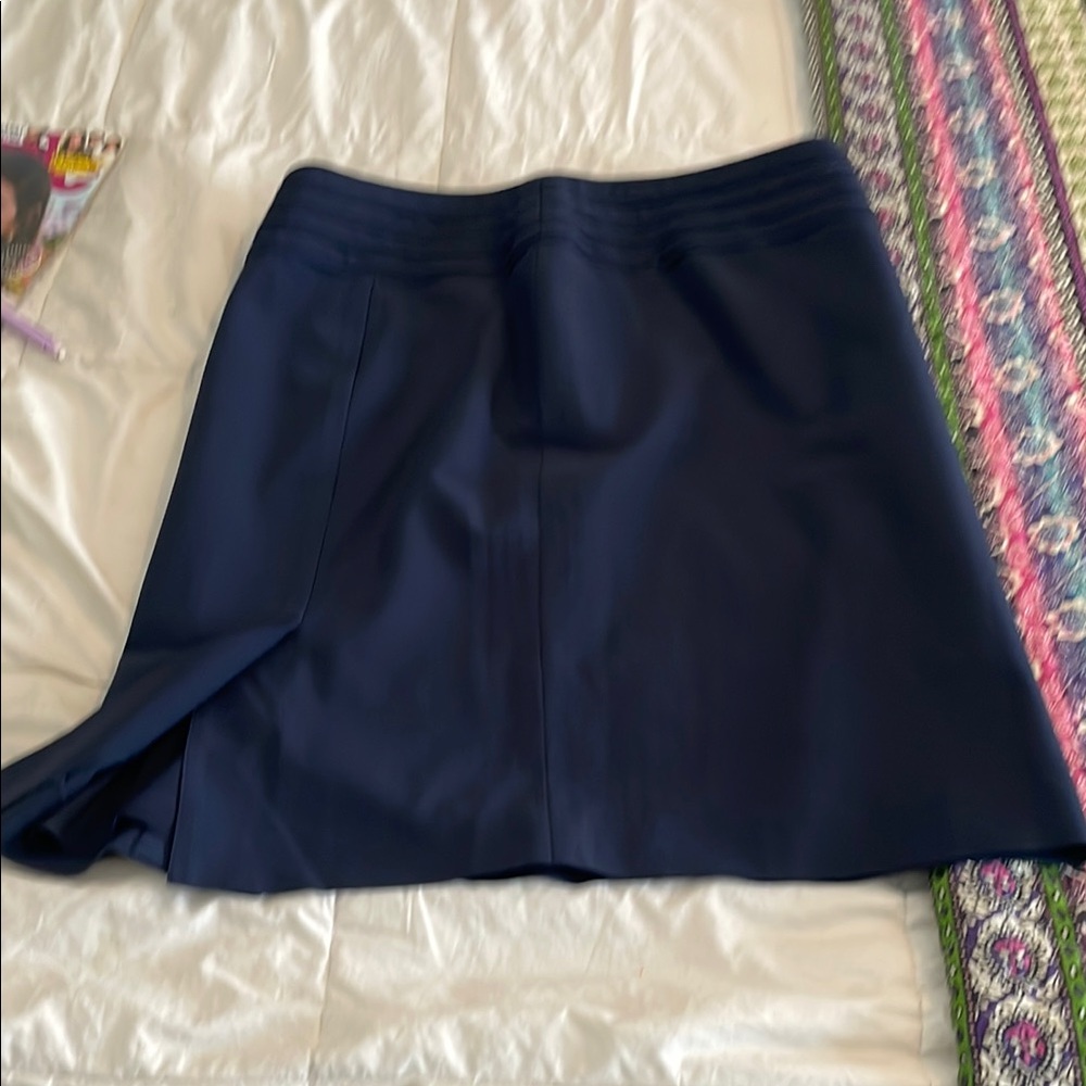 Etcetera Dark Blue Mini Skirt